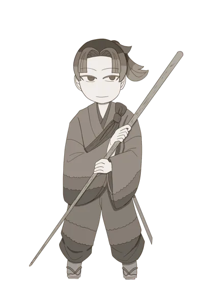 少名毘古那神のイラスト