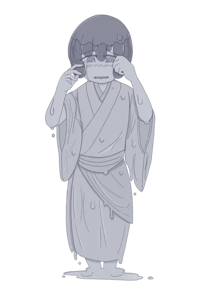 泣沢女神のイラスト