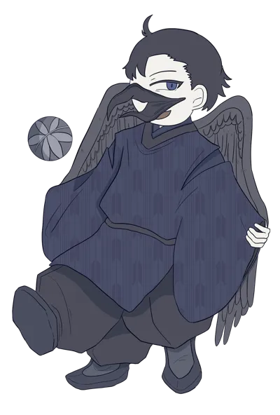 八咫烏のイラスト