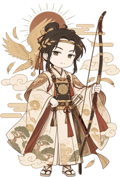 神武天皇のイラスト